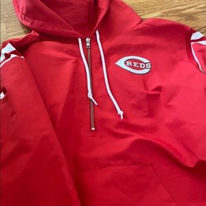 CINCINNATI REDS PULLOVER WINDBREAKER